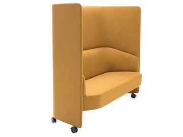 IN OUT OFFICE SF2255 - High-back fabric sofa by Andreu World - view 2